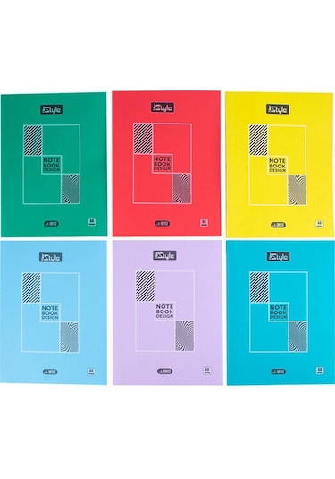 New Style Tel Dikiş Pp.Kapak Defter A4 60/4 7438-7339 1 ADET