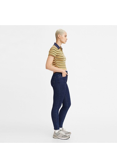 Levi's Kadın High Super Skinny Jean Pantolon A9356-0000 Lacivert