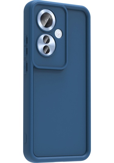 Goocamp Reno 11f Kılıf Kamera Korumalı Ananas Kapak - Mürdüm Mürdüm