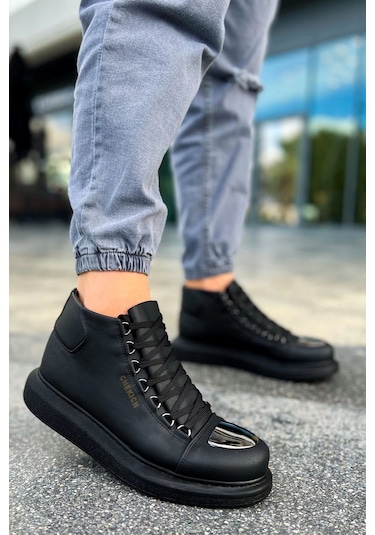 Ch267 - Cst Roma Mirror Erkek Bot Sıyah Çok Renkli