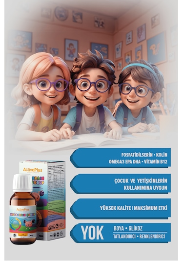 Active Plus Megabrain Şurup 150 Ml