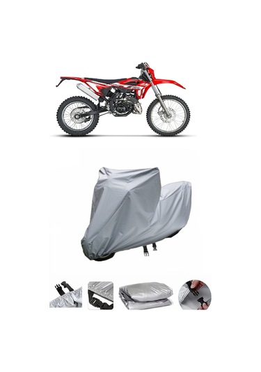 Beta Rr 50 Enduro Su Geçirmez Gri Motosiklet Brandası