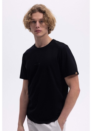 Ellesse Erkek T Shirt Em462-bk Siyah Siyah