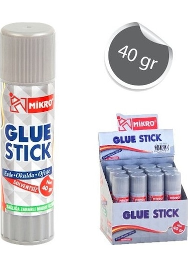 Mikro 40 Gr. Glue Katı Stick Yapıştırıcı N11.141