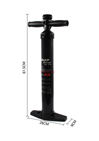 Sup El Pompası Şişme Kürek Tahtası İçin Basınç Göstergeli Y28927