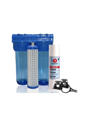 Daire Bina Sayaç Girişi 2 Aşama Su Arıtma Cihazı Pas Toz Tortu