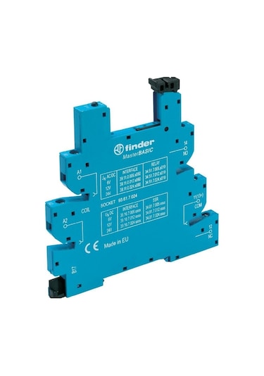 Finder 93.61.7.024 Elektromekanik Röle Soketi