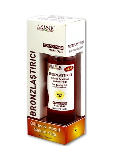 Akışık Kakao Yağlı Bronzlaştırıcı - 170 ml