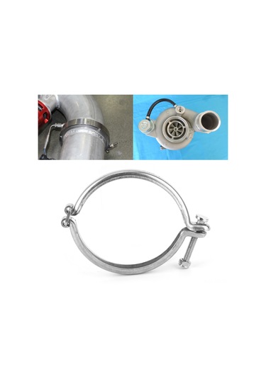 Reedark Stainless Steel Turbo Exhaust V-band Clamp - Perfect Sealing & Clamping Force For Hy35 He351cw He341 Turbocharger