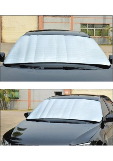 Oto Cam Güneşliği Metalize (140x70cm)