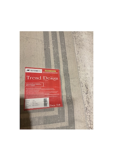 Trend 1307 120x180 Beyaz Halı