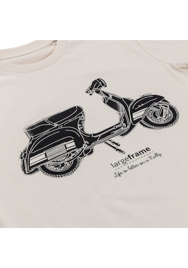 Fuel Sıp T-shirt - Life İs Better On A Rally Beyaz / Sıp