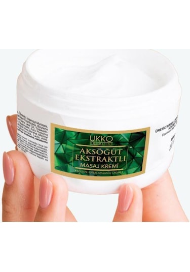 Ukko Aksöğüt Ekstraktlı Masaj Kremi 2 x 100 ML