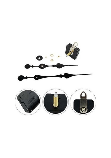 Pazly Genel Metal Saat Mekanizması, Duvar Saatleri İçin Uygun, 1.5v, 32.768khz Diğer