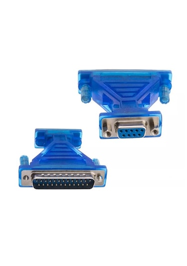 Rs232 Db9 To Db25 Lpt Çevirici Adaptör Db9 Pin Dişi Db25 Pinerkek
