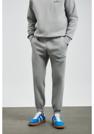 Lufian Beta Erkek Eşofman Altı 112050080 Gri