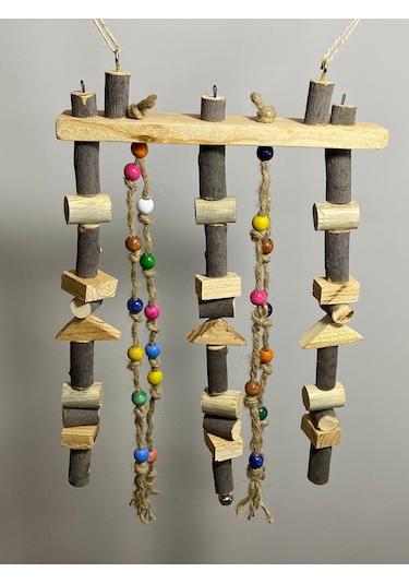 Papağan Oyuncağı 35cmx25cm Kuş Oyuncağı