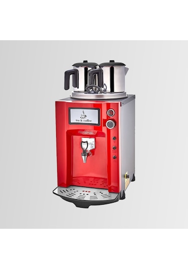 De12P Remta Elektrikli 2 Demlikli Premium Jumbo Çay Makinesi 15Lt