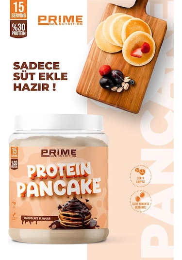 Prime Nutrition Protein Pancake 750 Gram. Hazır Proteinli Pankek Tozu