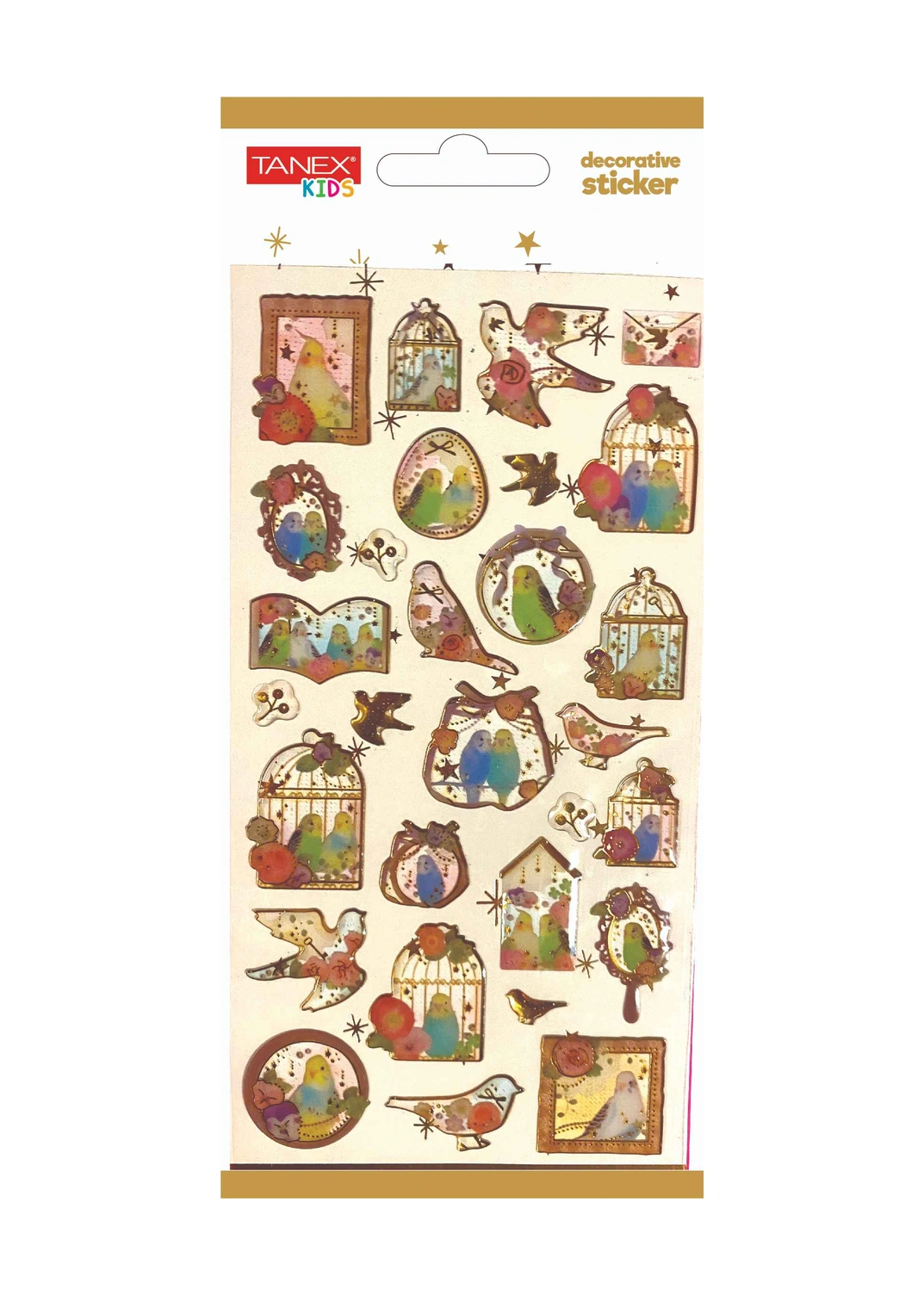 Tanex Decorative Sticker-21 Puffy Etiketi Tnx-5020