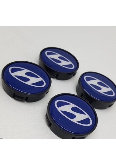 Hyundai Lacivert Plasto 65/62 Jant Göbeği