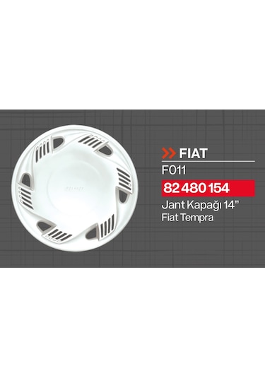 Tisa Fiat Tempra Jant Kapağı Jkf011