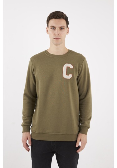 Boston Haki O-yaka Sweatshırt Haki