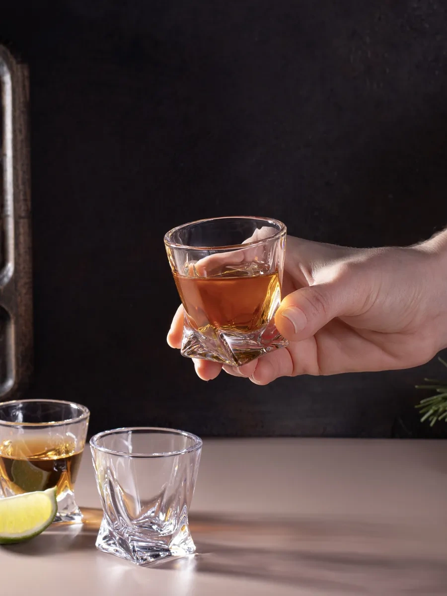 Aura Of Bohemia Votka Ve Likör İçin 6 Adet 50 Ml Bardak 313704024