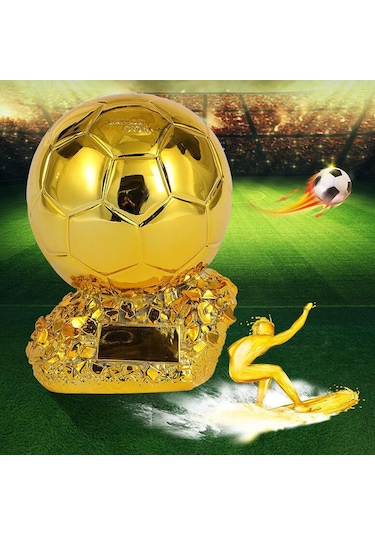 Homyl Trophy Cup Takdir Hediyesi Ödül Katılım Futbol 15cm Altın