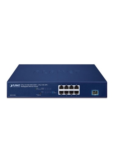 8-port 10/100/1000/2500t + 1-port 10g Sfp+ Multigigabit Ethernet Switch Tdrtr