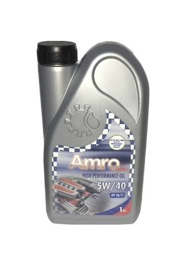 Amro 5W-40 Tam Sentetik Motor Yağı 1 L