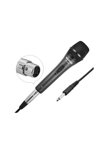 Yifomall M-320 Metal Dinamik Mikrofon: Kaliteli Ses, Kalp Formu Yönlendirme, 5m Kablolu, Klüp Ve Karaoke İçin