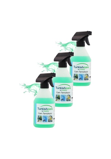 Cam Temizleyici 500 Ml. Üçlü Set Diğer