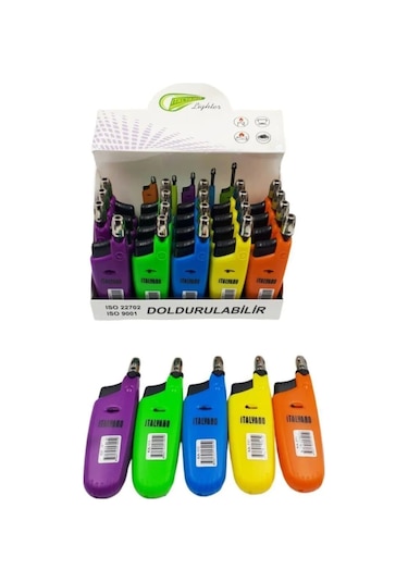 Uzayabilir & Doldurulabilir Renkli Mutfak Çakmağı 1 Adet Royale