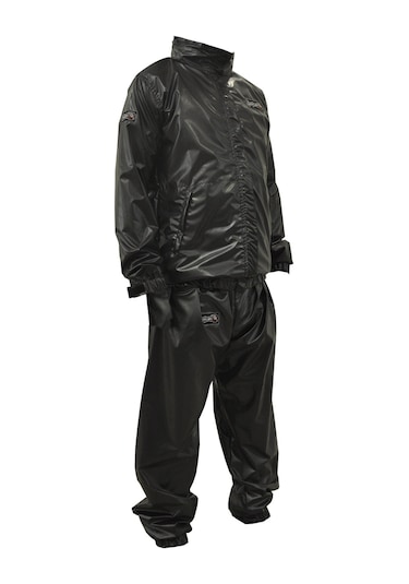 Dragondo 98935 Sauna Eşofman Takımı - Terleme Eşofmanı Siyah