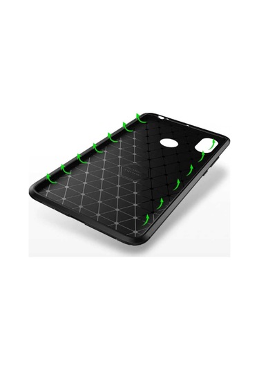 Xiaomi Mi Max 3 Kilif Karbon Silikon Case 389460787