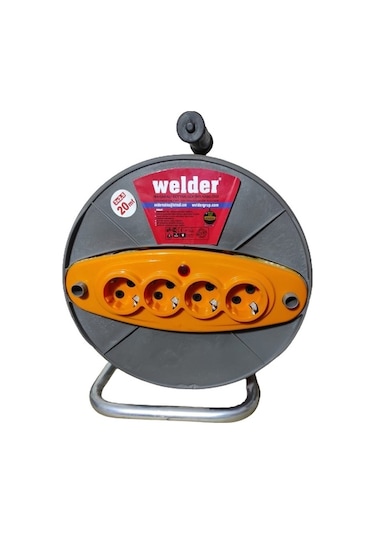 Welder Makarali Seyyar Uzatma Kablo ( 3 x 2.5 / 20 Metre )