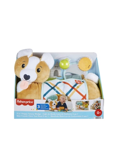 Fisher-Price 3ü1 Arada Köpekçik Uzanma Yastığı HJW10