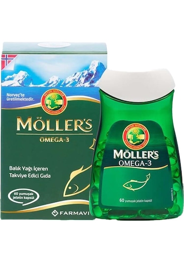 Möller's Omega-3 60 Kapsül