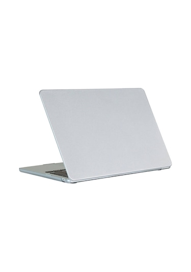 Macbook Uyumlu Air 13.6" M3 A3113 Kılıf Premium İnce Pc Mat Bottom Kapak 001