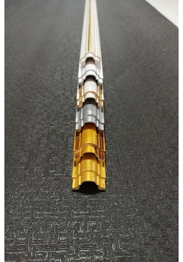 Decozza 4 Cm Altın Birbirine Geçmeli Duvar Çıtası Dgk-104