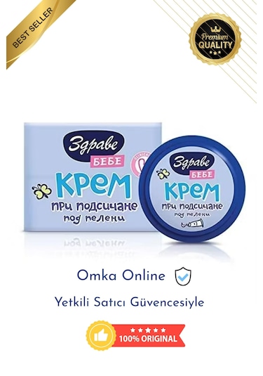 Zdrave Bebe Pişik Tahriş Kızarıklık Kremi 40g