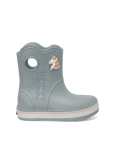 Bınono Tog P 3pr Grı Kız Çocuk Yağmur Çizmesi 000000000101486691 Gri - Pembe