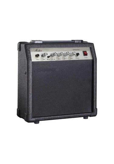 Midex MGA-30 Elektro Gitar Amfisi 30 WATT Gain Özelliği Kulaklık
