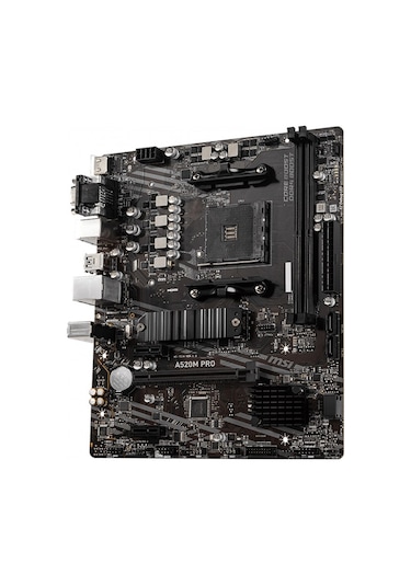 Msi A520M Pro AMD A520 4600 MHz (OC) DDR4 Soket AM4 mATX Anakart