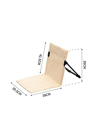 Siyah Açık Katlanır Sandalye Taşınabilir Ultra Hafif Katlanır Tabure Balıkçılık Kamp Sandalyesi Siyah