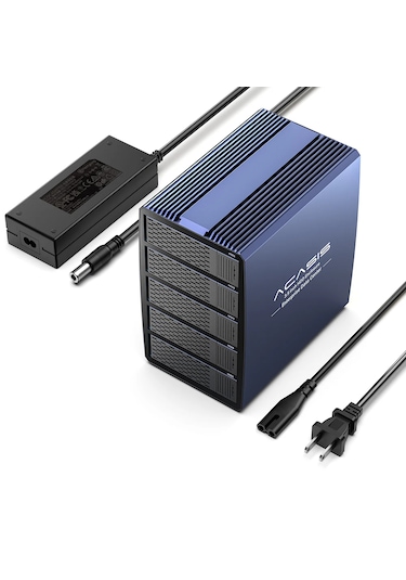 Acasis EC7355 100TB 8Mod Dahili Fanlı 5xHDD Kutu