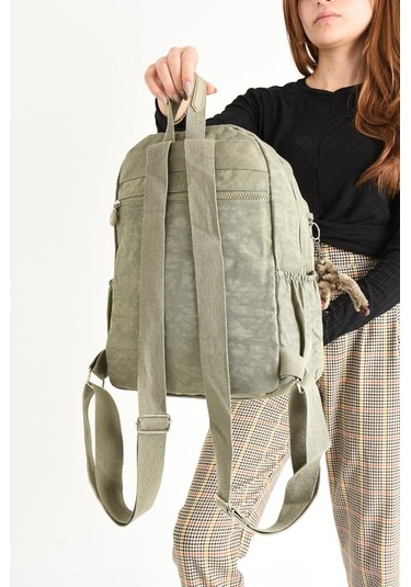 Klinkır Hafif Kadın Sırt Çantası 38 28 Cm Günlük Kullanım İçin İdeal Çok Cepli 001