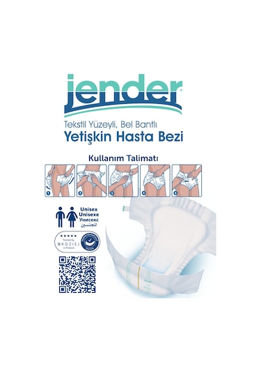 Jender Hasta Alt Bezi L 30'Lu