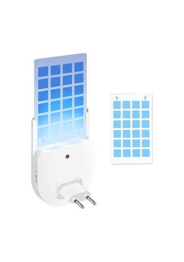 Bloomnest Uçan Böcek Tuzağı Kapalı Alan Tak-çalıştır Böcek Yakalayıcı Zapper Işık Küçük Ve Pratik 1 Adet Yapışkan Pedl